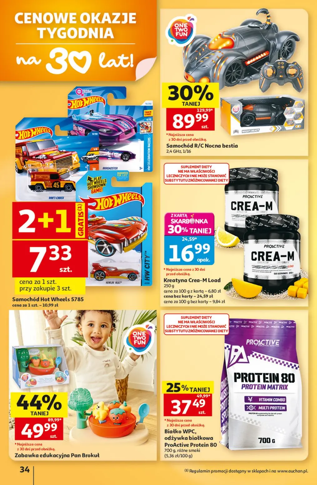 gazetka promocyjna Auchan Orły oszczędzania - Strona 34