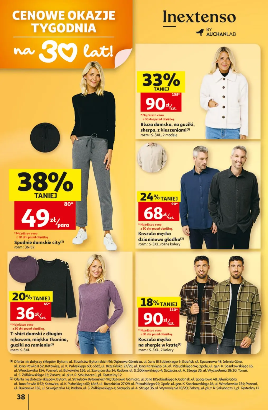 gazetka promocyjna Auchan Orły oszczędzania - Strona 38