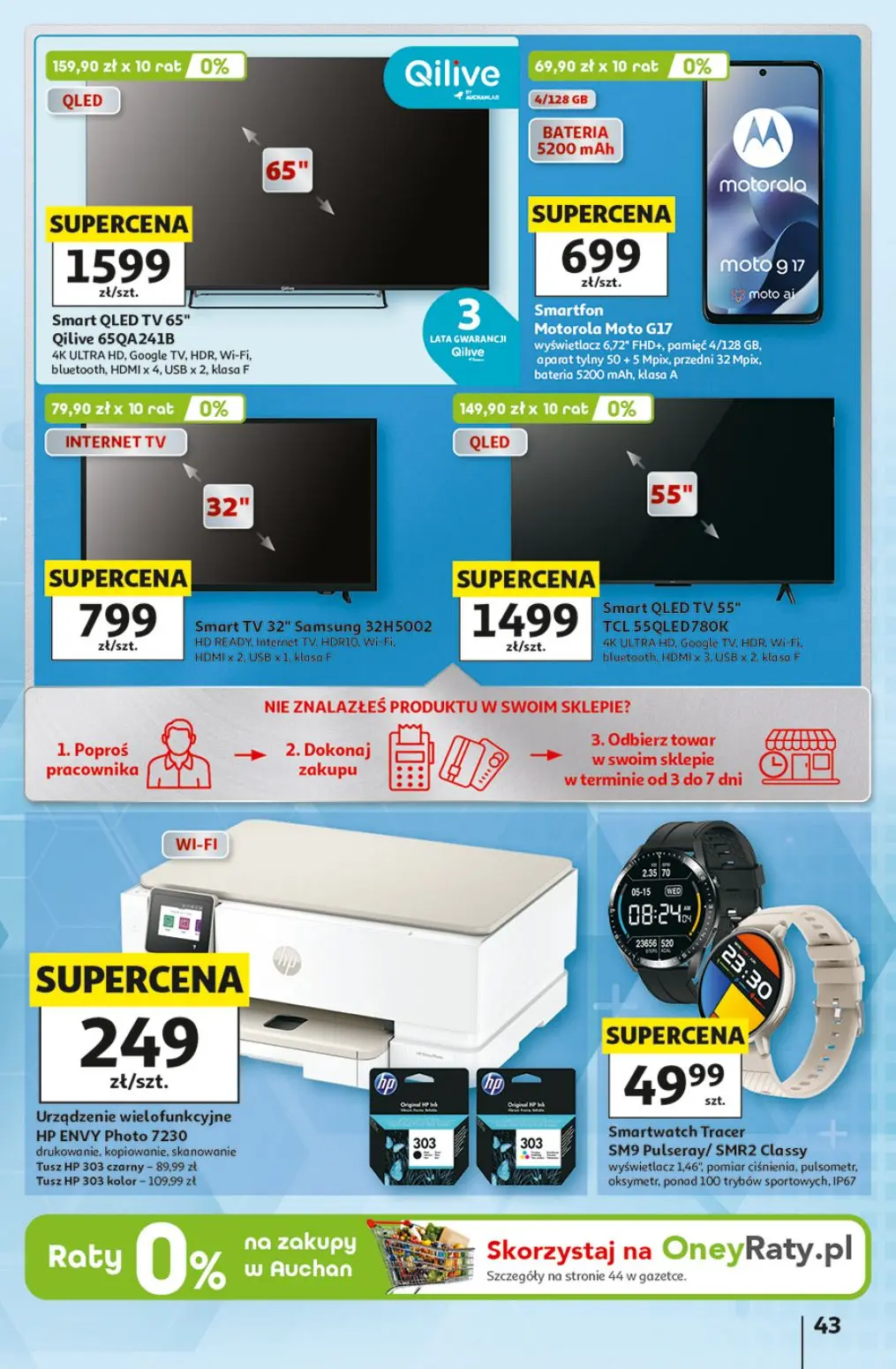 gazetka promocyjna Auchan Orły oszczędzania - Strona 43