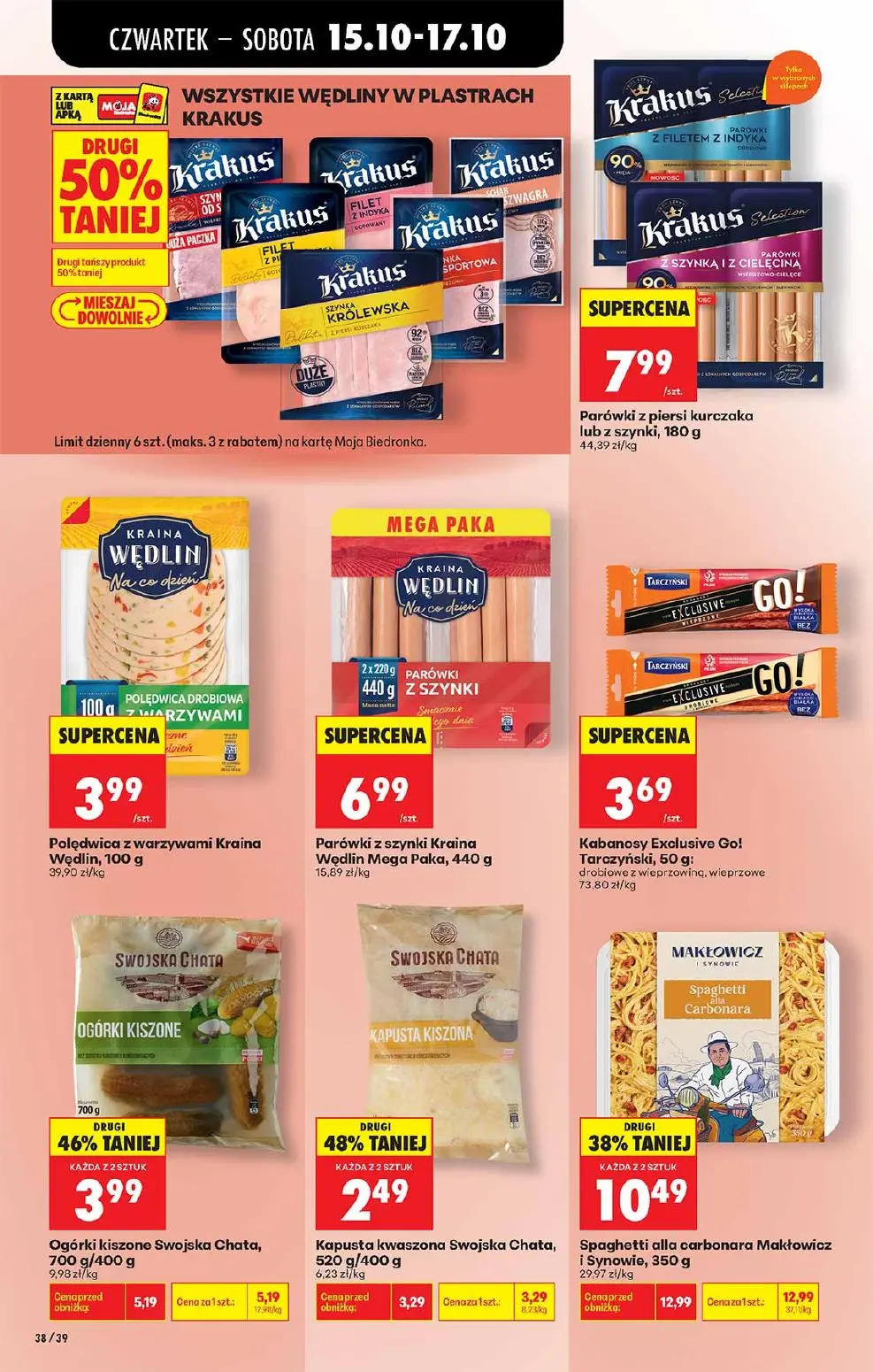 gazetka promocyjna Biedronka Od czwartku - Strona 38