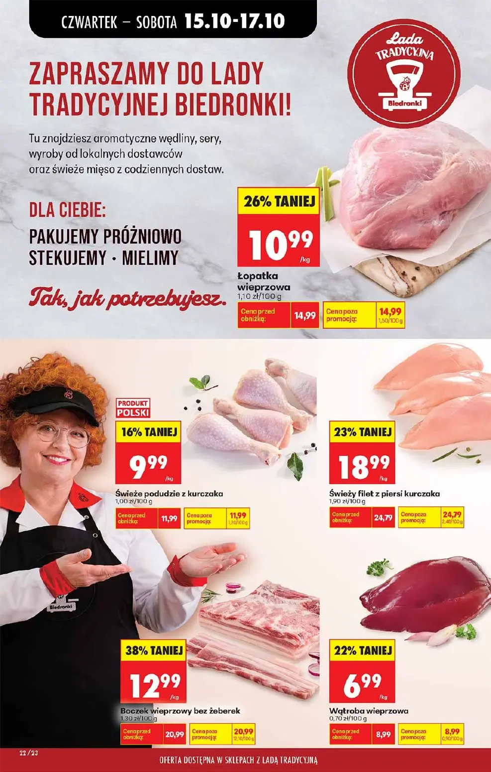 gazetka promocyjna Biedronka Lada tradycyjna. Od czwartku - Strona 22