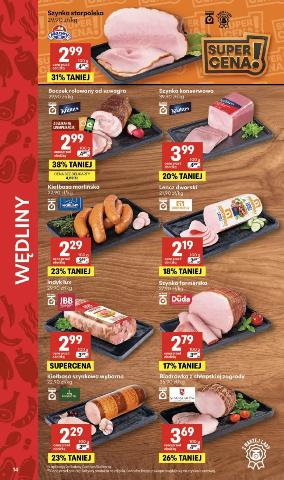 gazetka promocyjna Delikatesy Centrum Od czwartku - Strona 14