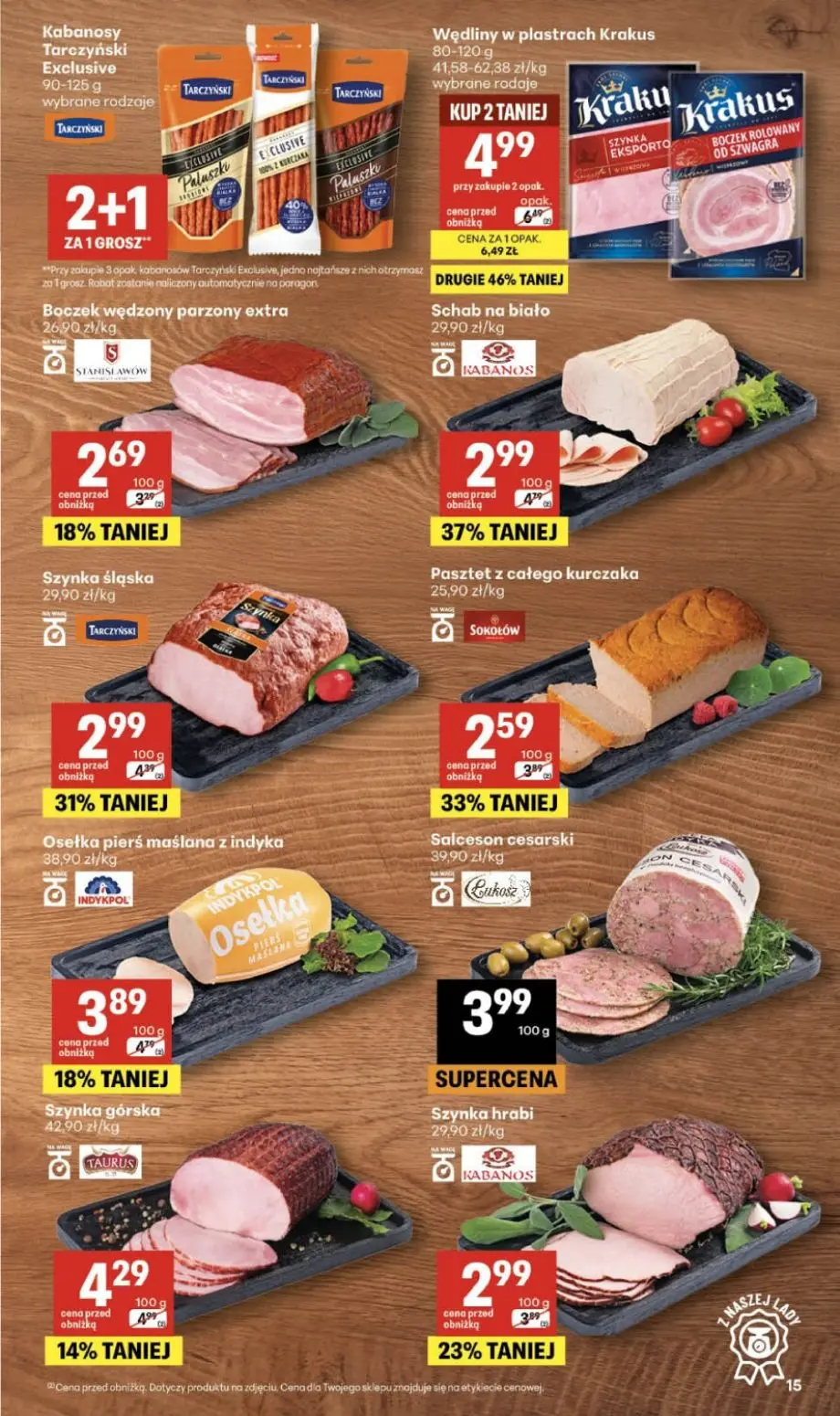 gazetka promocyjna Delikatesy Centrum Od czwartku - Strona 15