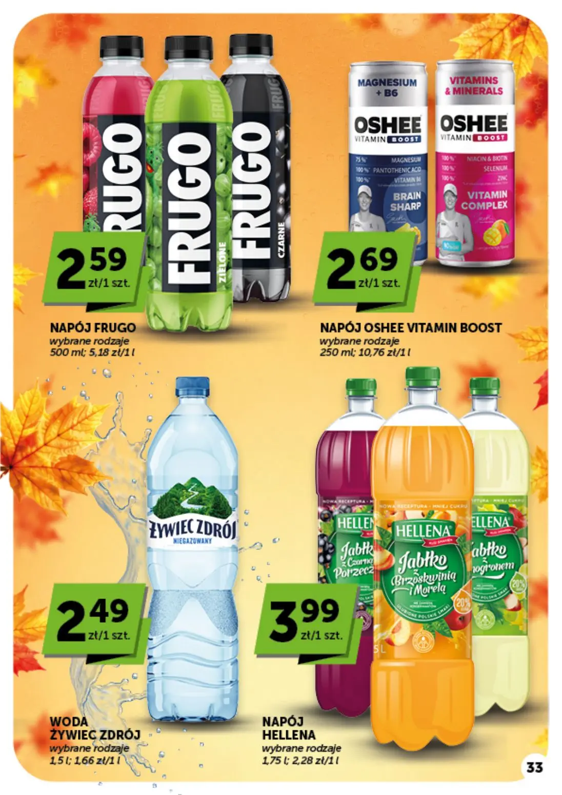 gazetka promocyjna groszek Supermarket - Strona 33