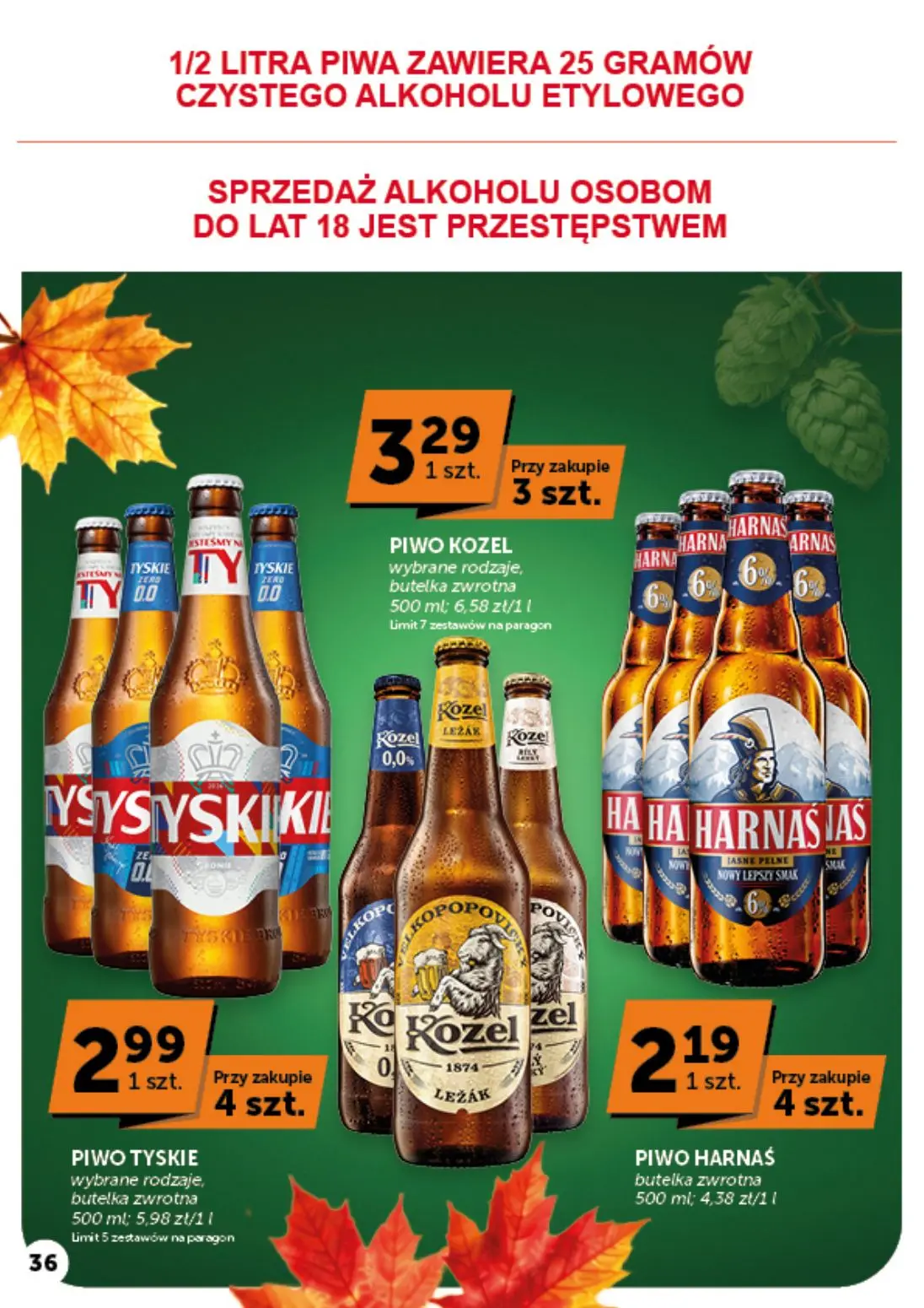gazetka promocyjna groszek Supermarket - Strona 36