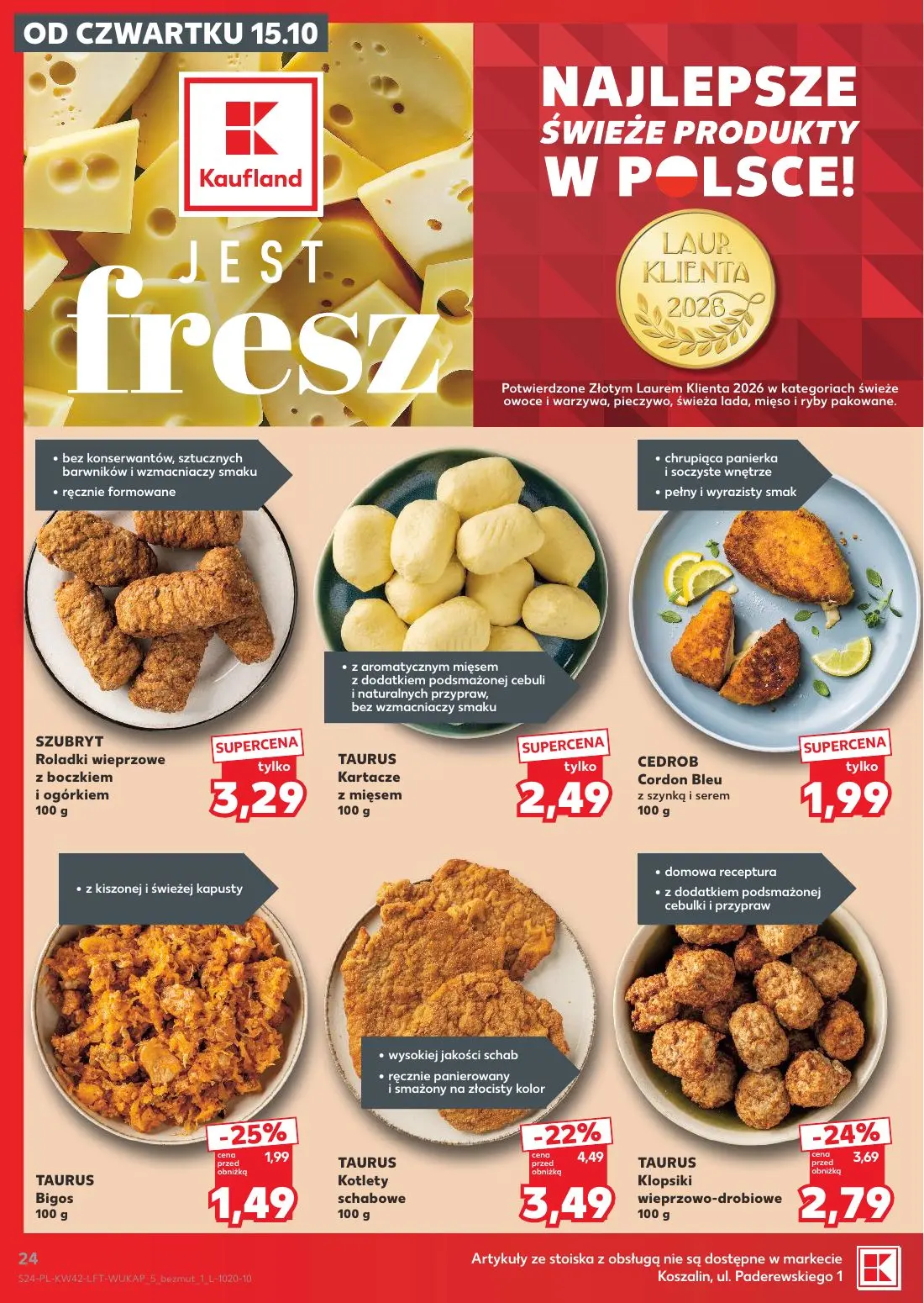 gazetka promocyjna Kaufland Jest fresz - Strona 24