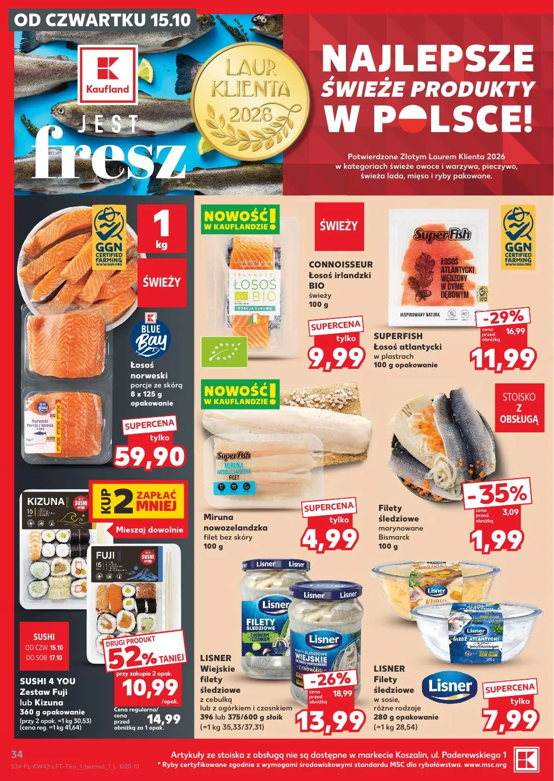 gazetka promocyjna Kaufland Jest fresz - Strona 34