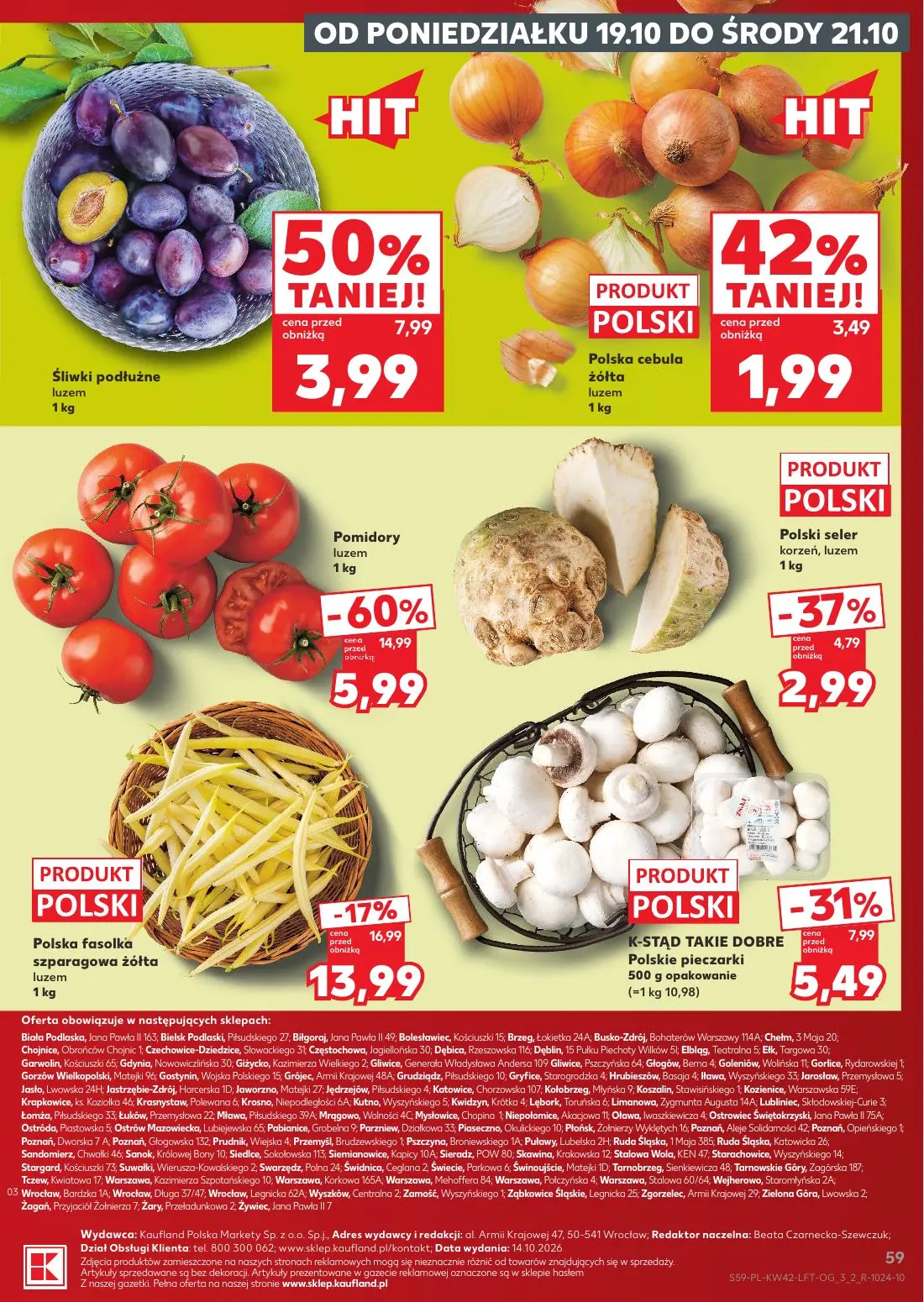 gazetka promocyjna Kaufland Jest fresz - Strona 59