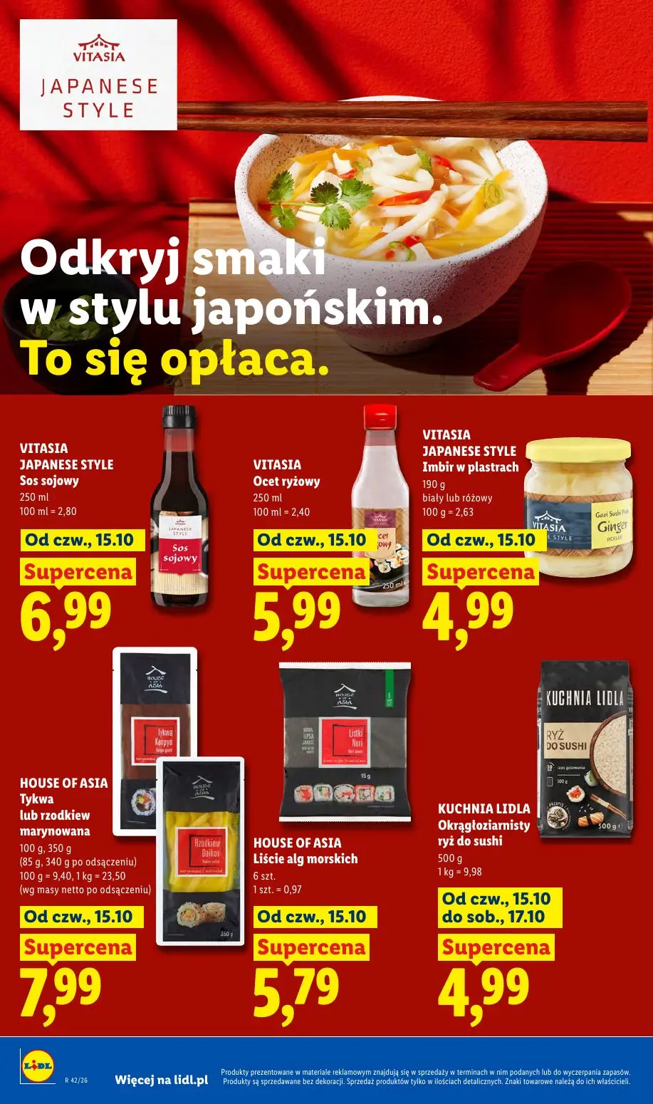 gazetka promocyjna LIDL Od czwartku - Strona 50