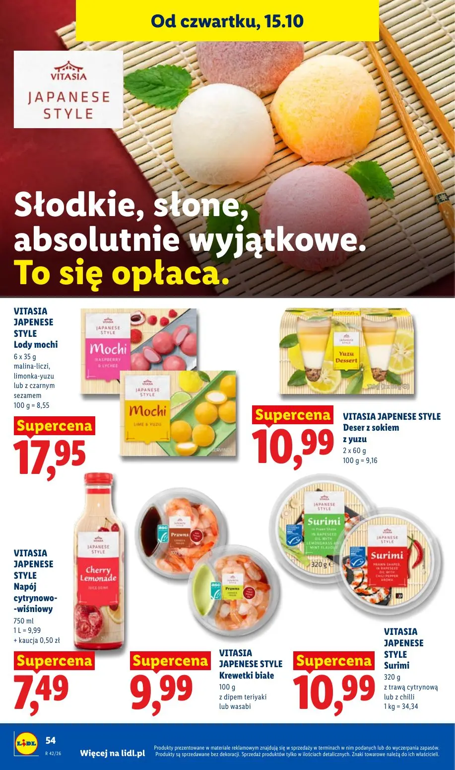 gazetka promocyjna LIDL Od czwartku - Strona 52