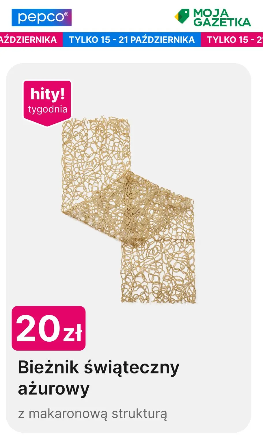 gazetka promocyjna PEPCO Hity tygodnia - Strona 16