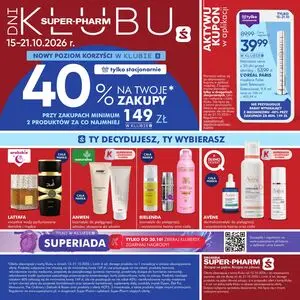 Gazetka promocyjna SUPER-PHARM, ważna od 2026-10-15 do 2026-10-21.