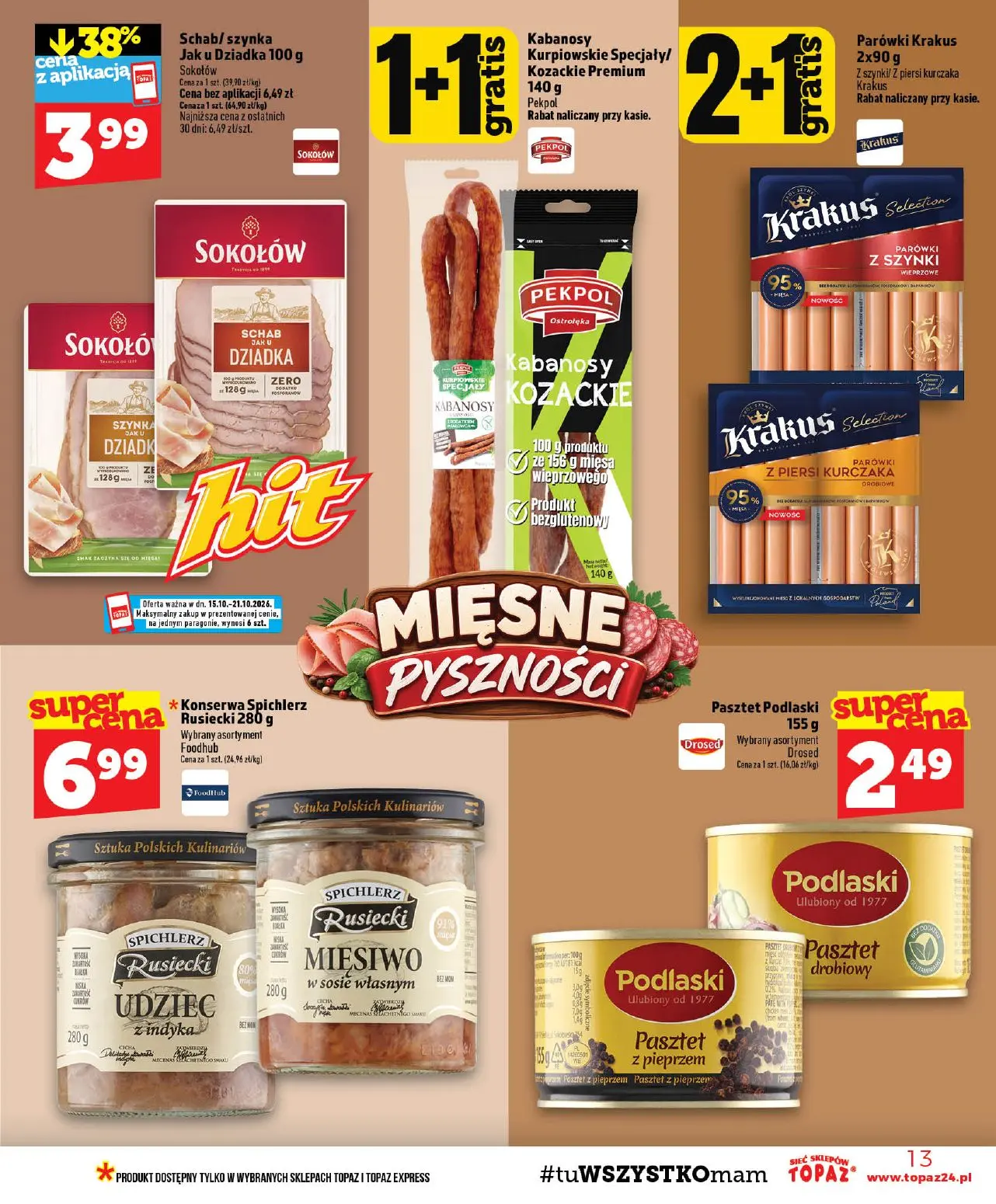 gazetka promocyjna Topaz  - Strona 13