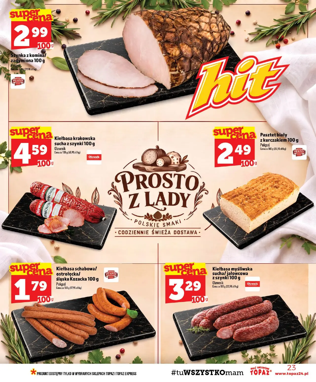 gazetka promocyjna Topaz  - Strona 23