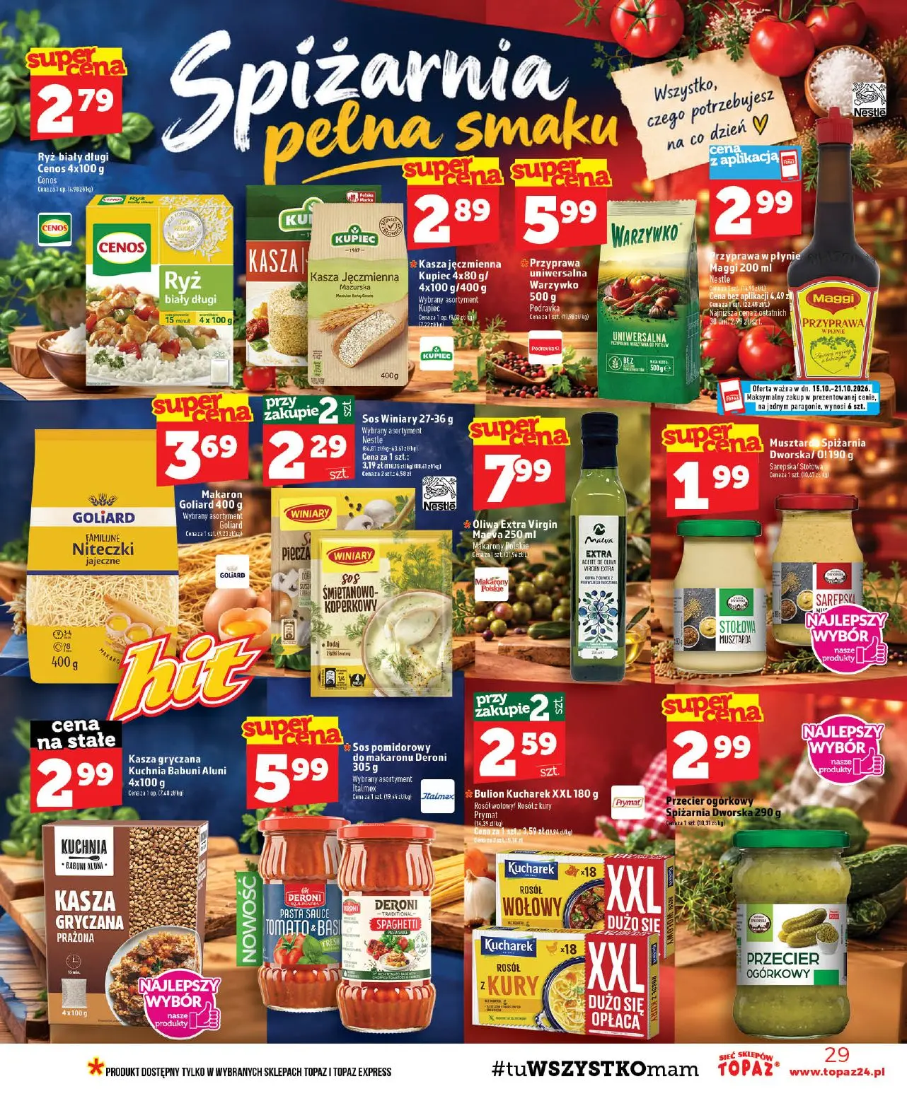 gazetka promocyjna Topaz  - Strona 29