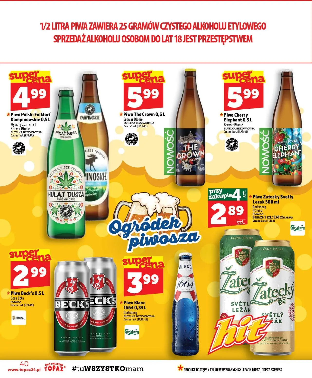 gazetka promocyjna Topaz  - Strona 40