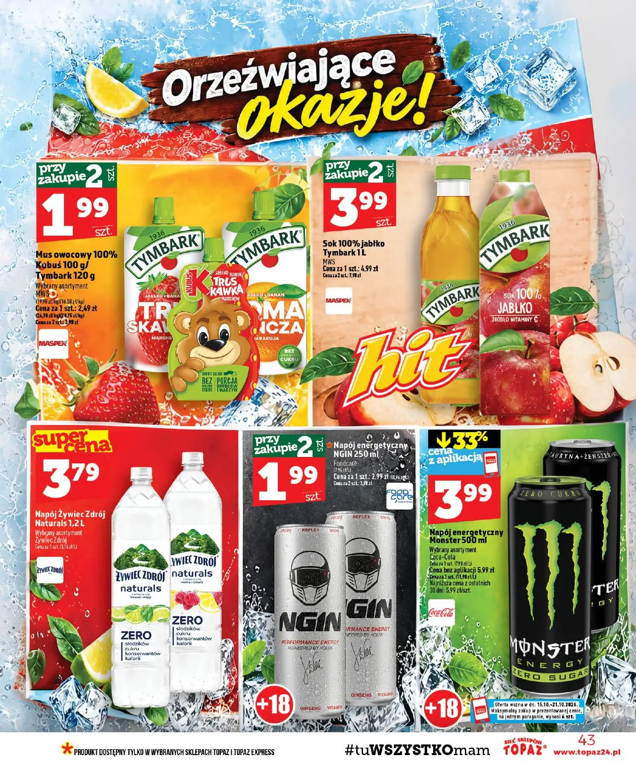 gazetka promocyjna Topaz  - Strona 43