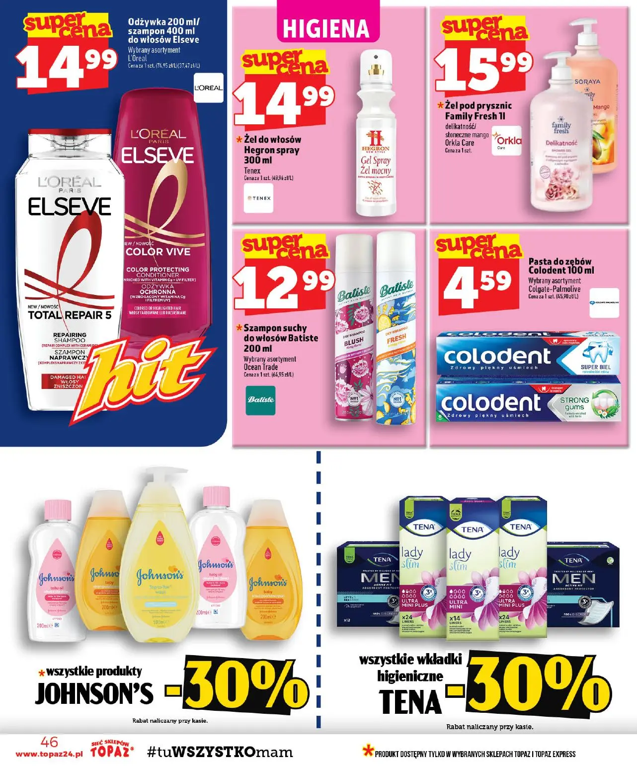 gazetka promocyjna Topaz  - Strona 46