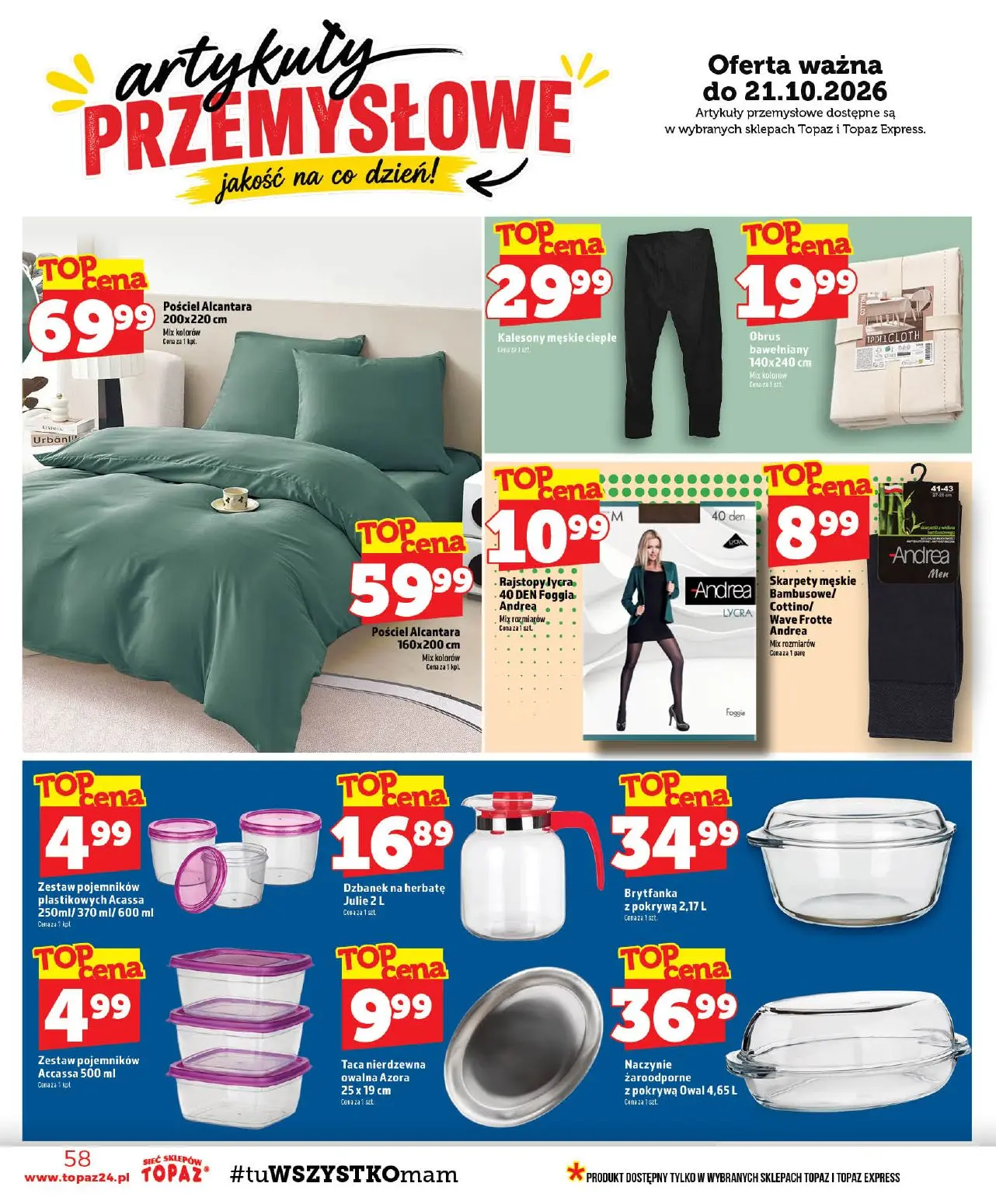 gazetka promocyjna Topaz  - Strona 58