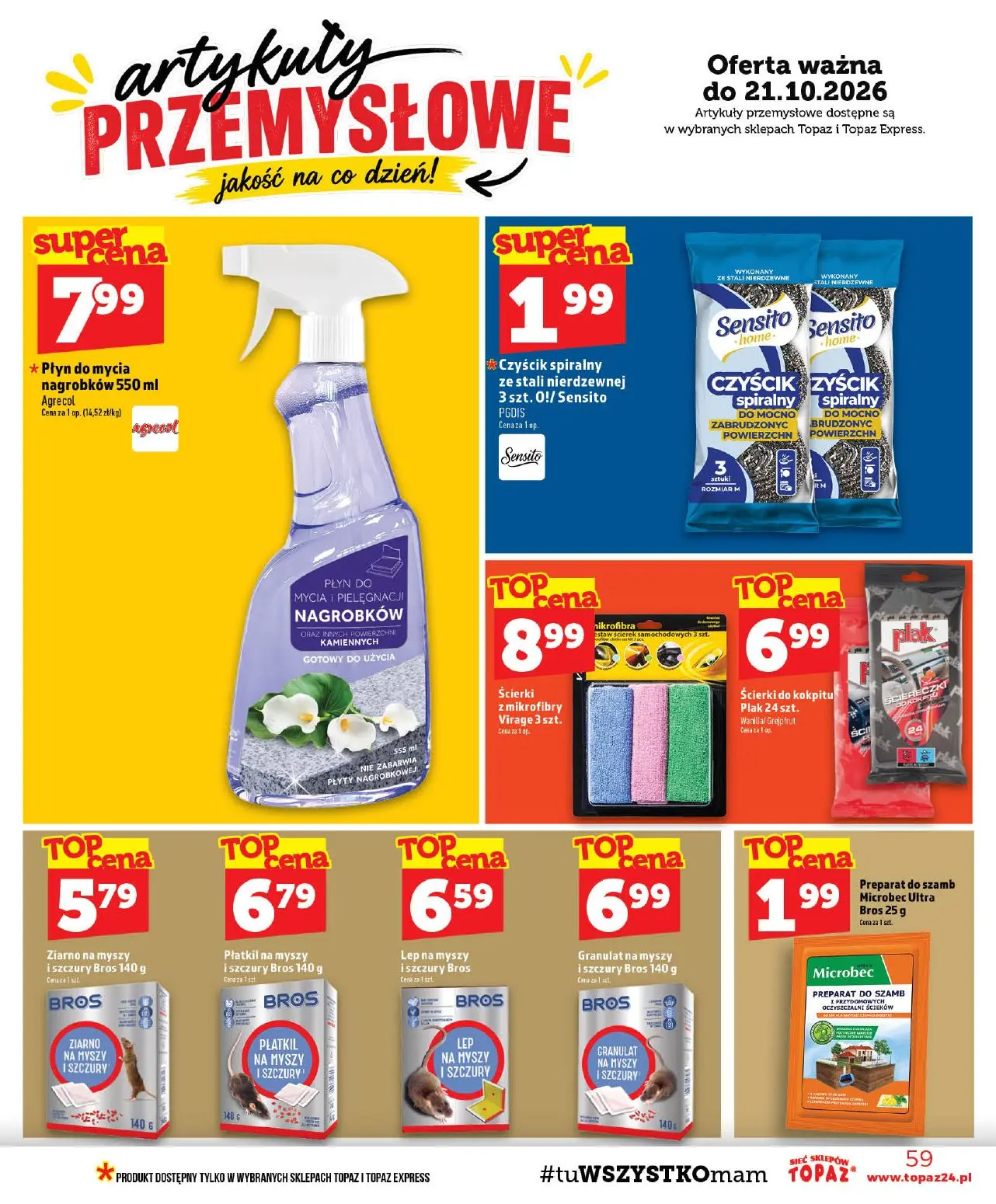 gazetka promocyjna Topaz  - Strona 59