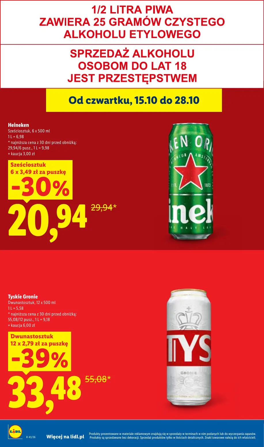 gazetka promocyjna LIDL Od poniedziałku - Strona 26