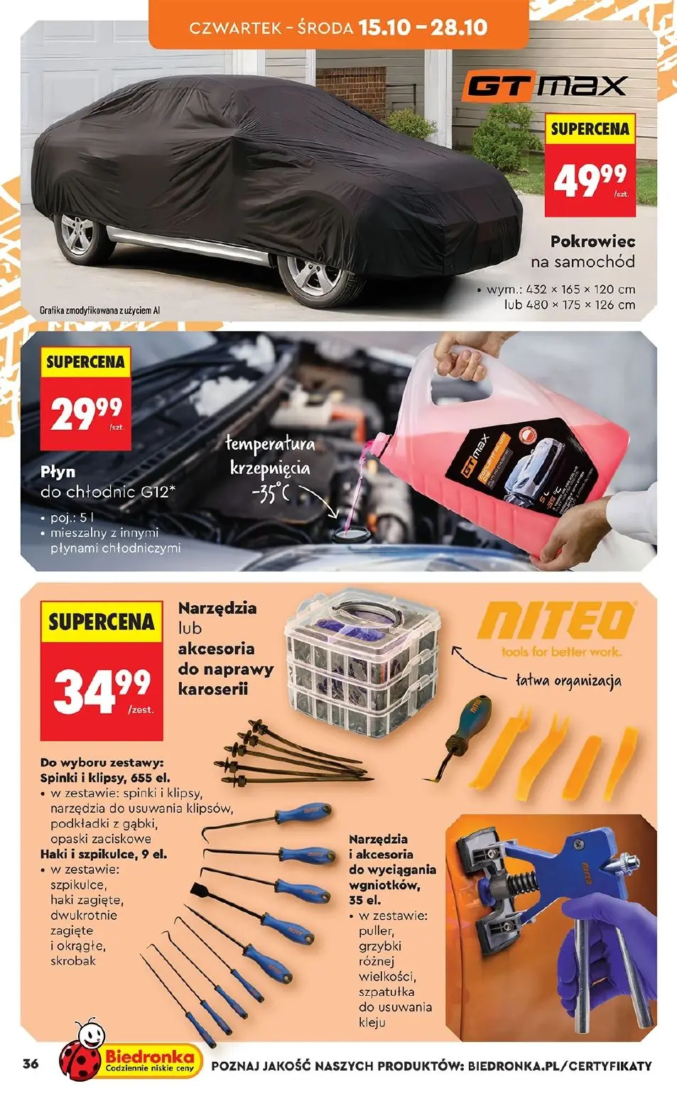 gazetka promocyjna Biedronka Hity i inspiracje - Strona 36