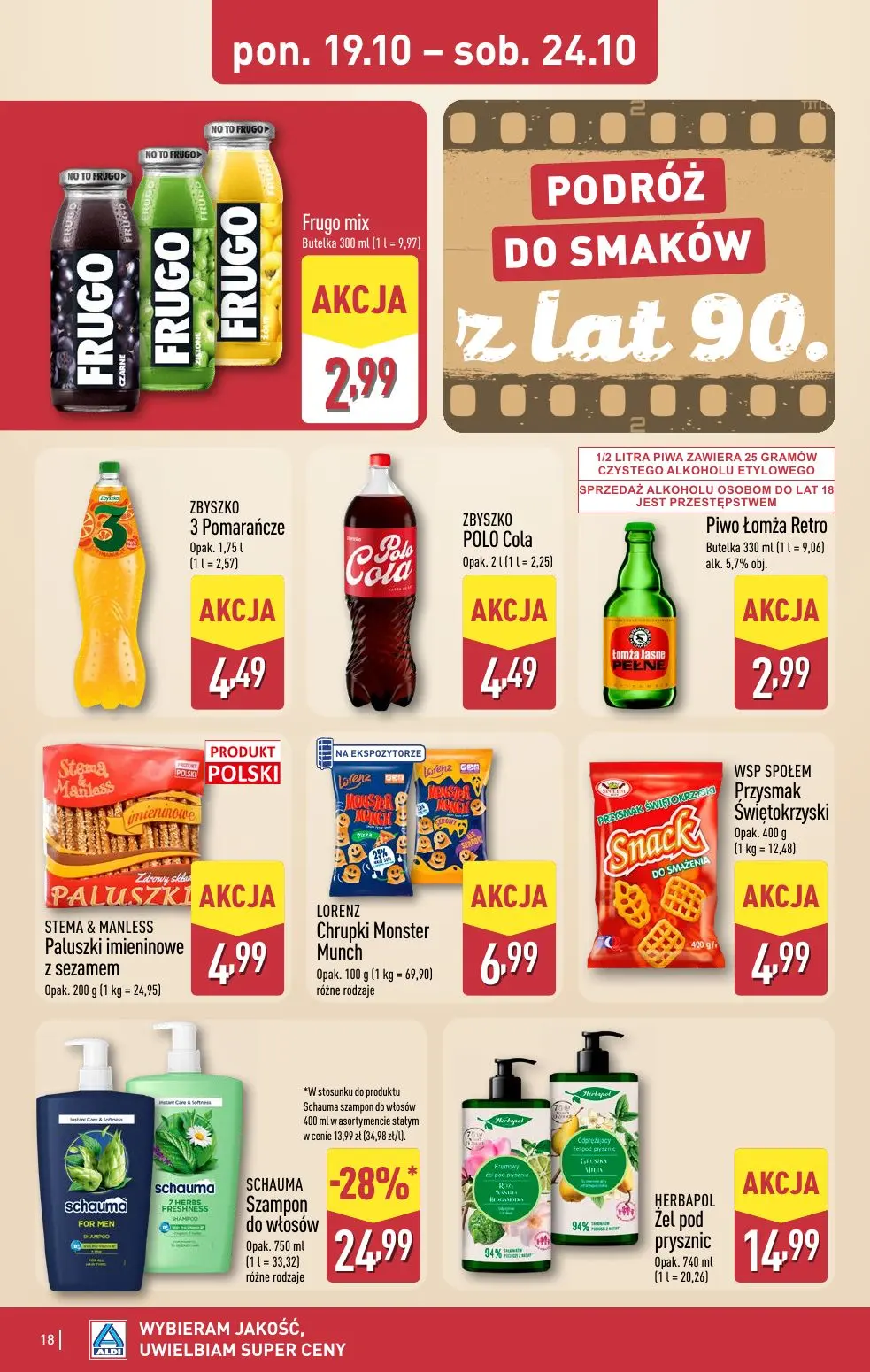 gazetka promocyjna ALDI Wybieram ALDI - Strona 18