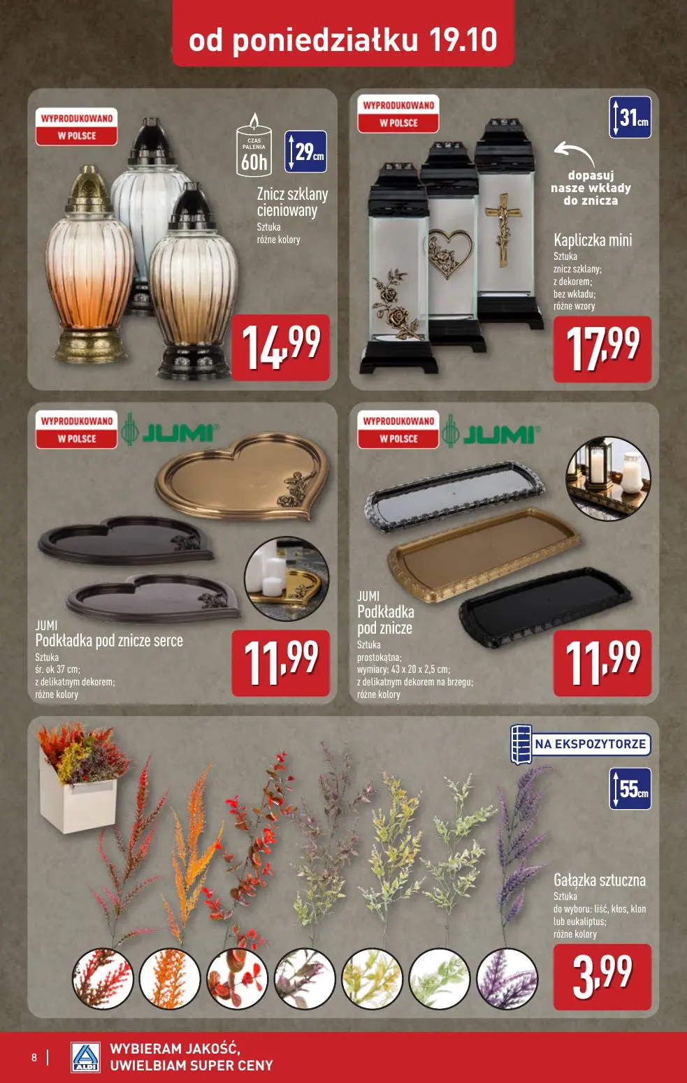 gazetka promocyjna ALDI Znicze 🕯️ - Strona 8