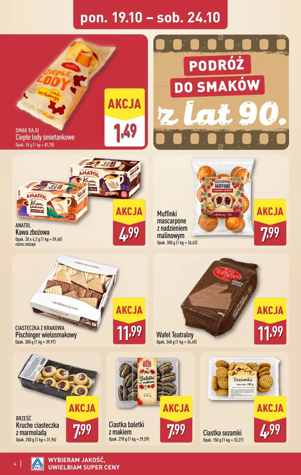 gazetka promocyjna ALDI Smaki lat '90 - Strona 4
