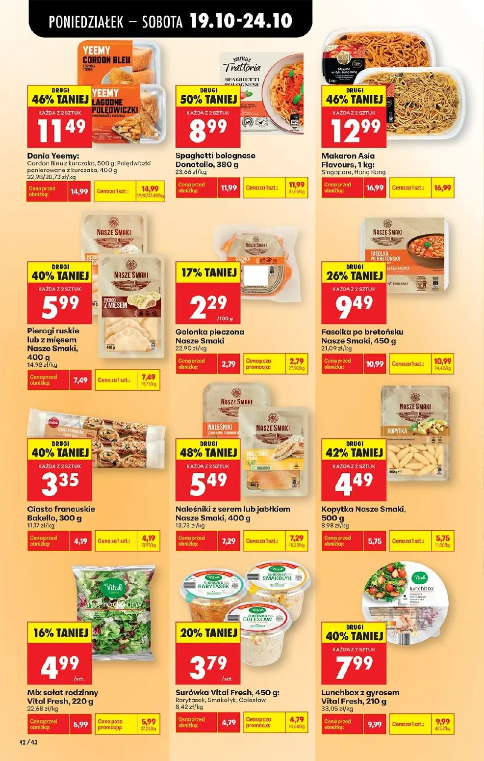gazetka promocyjna Biedronka Od poniedziałku - Strona 62