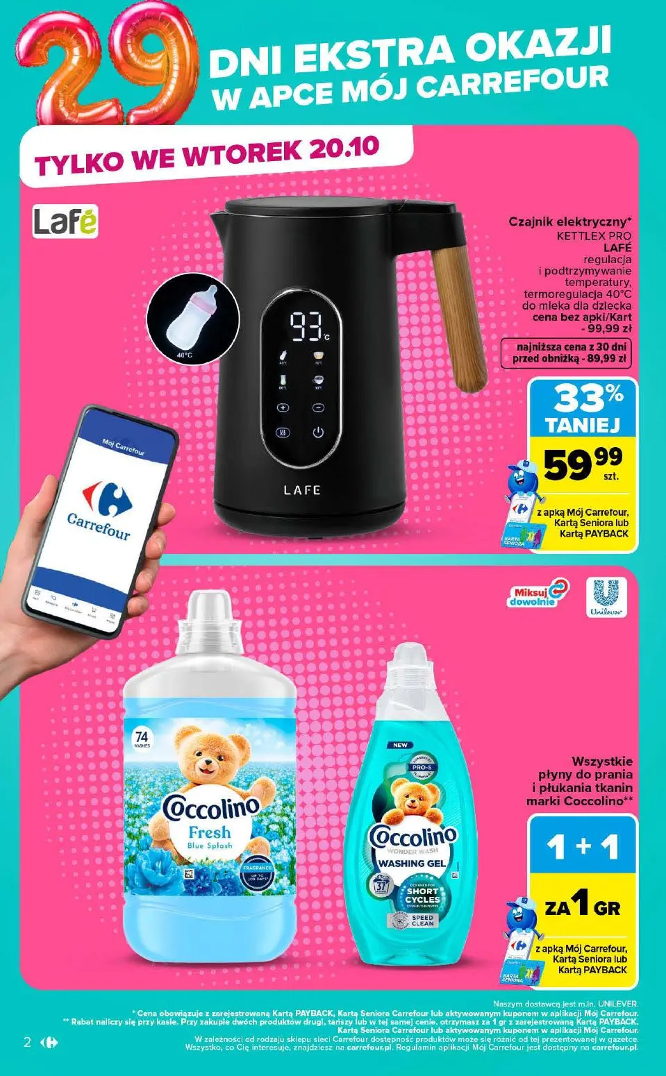 gazetka promocyjna Carrefour Ekstra okazje w apce - Strona 2