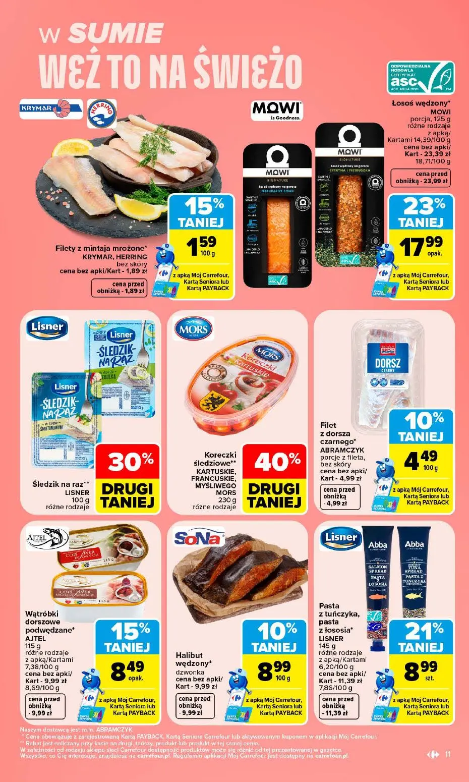 gazetka promocyjna Carrefour Od poniedziałku - Strona 11