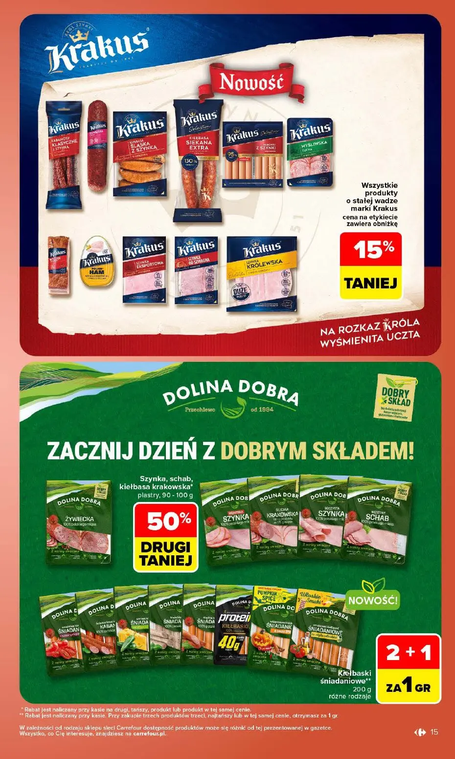 gazetka promocyjna Carrefour Od poniedziałku - Strona 15