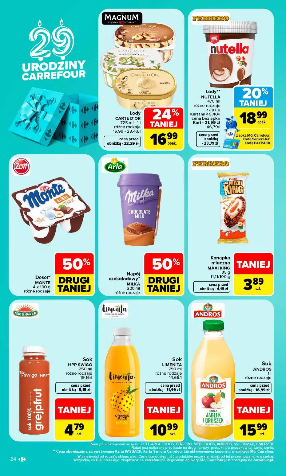 gazetka promocyjna Carrefour Od poniedziałku - Strona 24