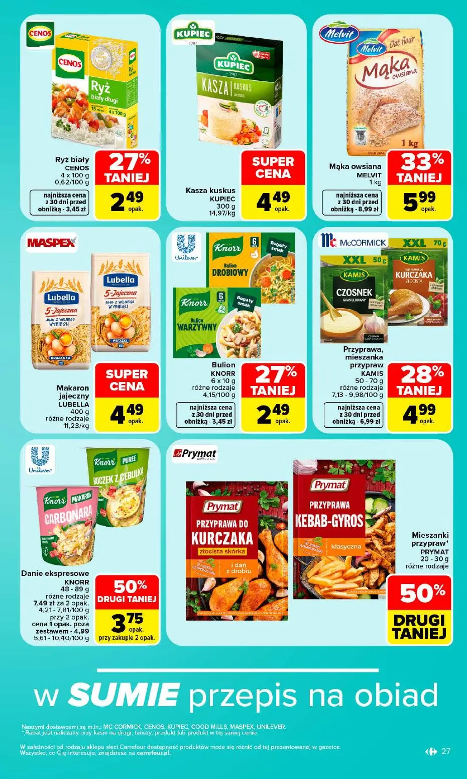 gazetka promocyjna Carrefour Od poniedziałku - Strona 27