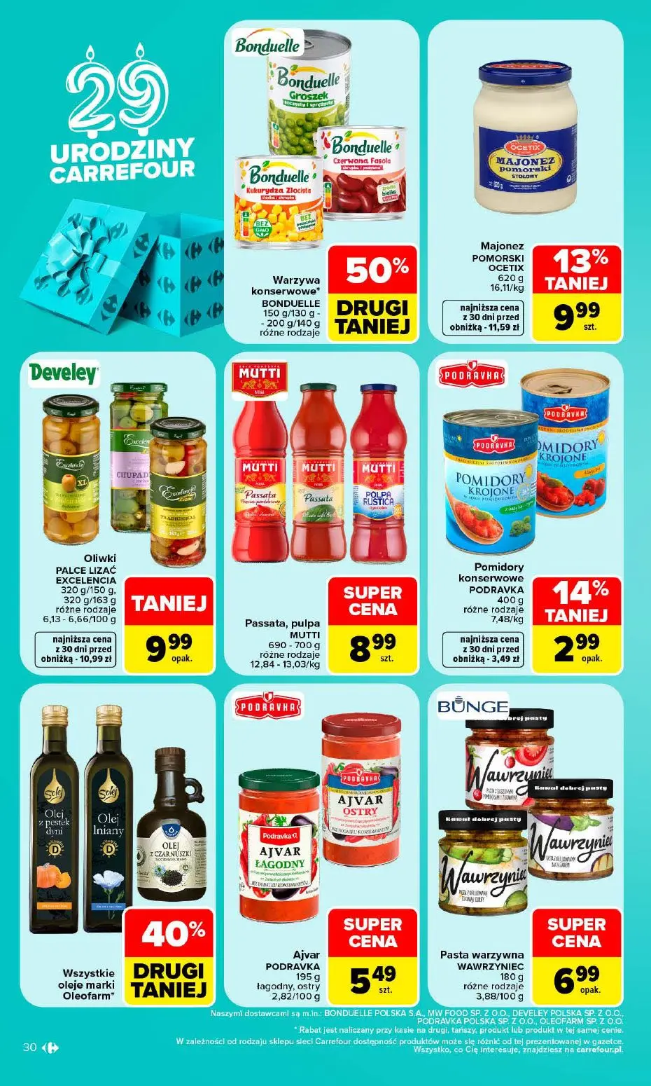 gazetka promocyjna Carrefour Od poniedziałku - Strona 30