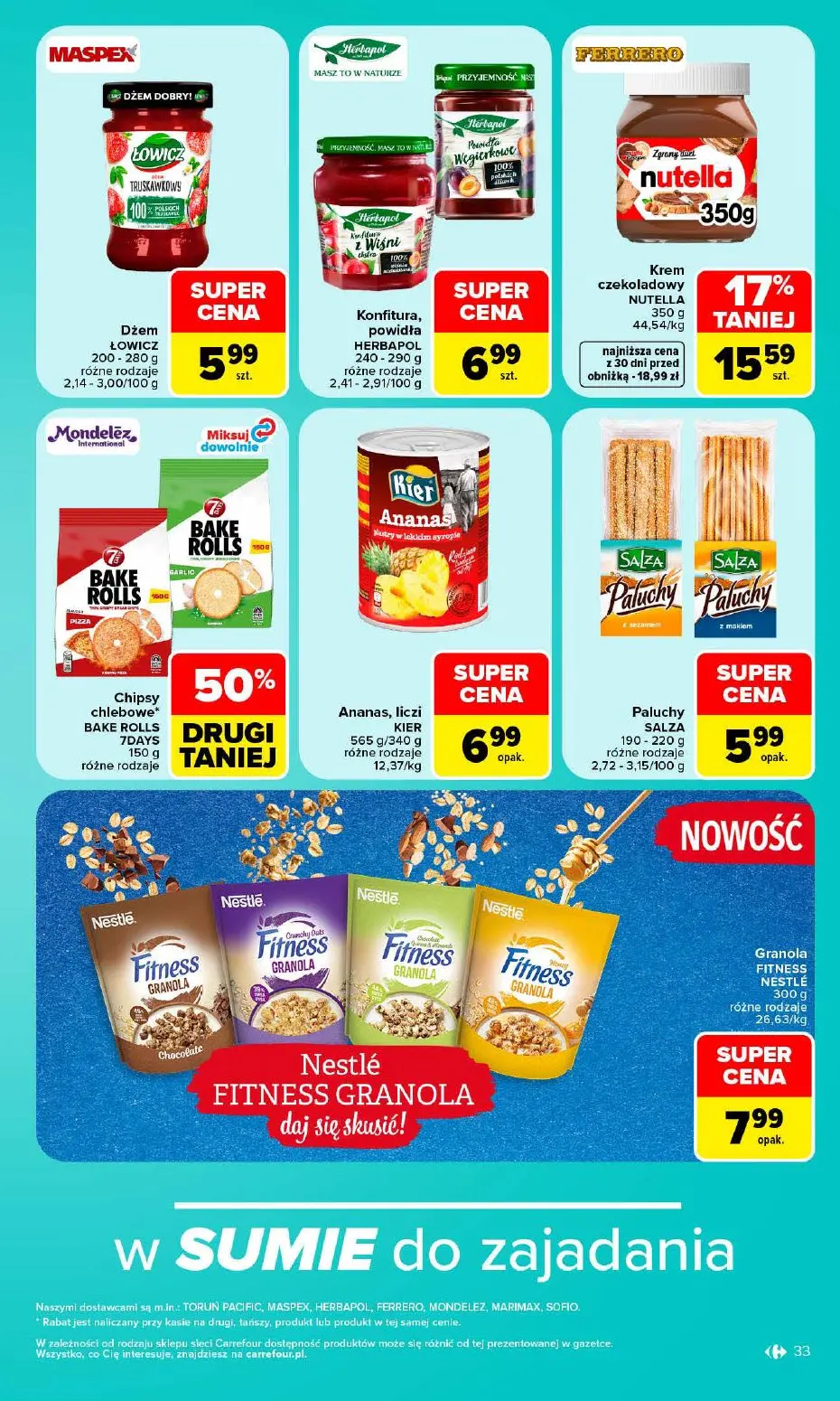 gazetka promocyjna Carrefour Od poniedziałku - Strona 33