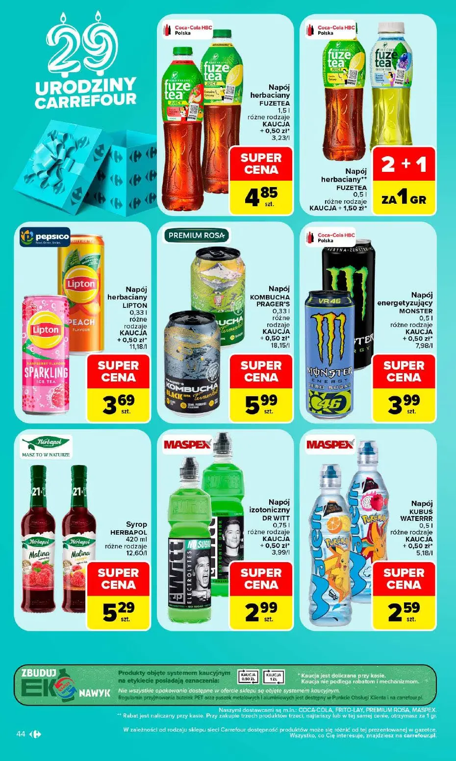 gazetka promocyjna Carrefour Od poniedziałku - Strona 44