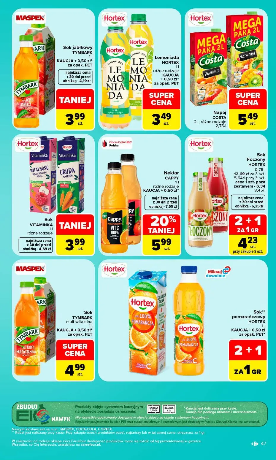 gazetka promocyjna Carrefour Od poniedziałku - Strona 47