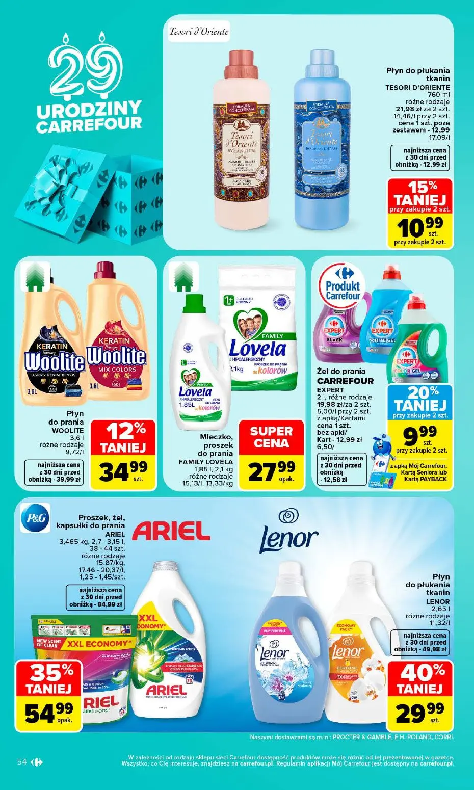 gazetka promocyjna Carrefour Od poniedziałku - Strona 54