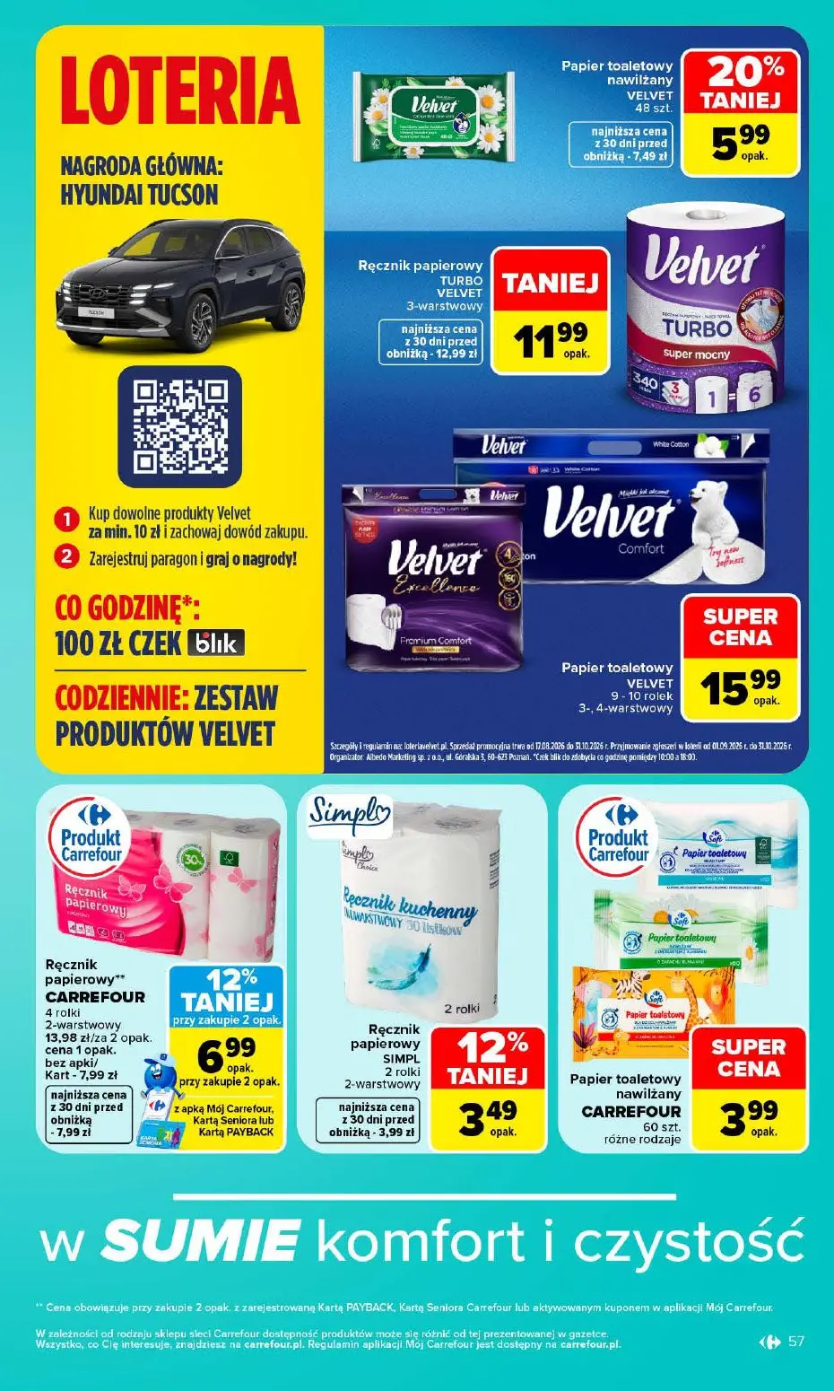 gazetka promocyjna Carrefour Od poniedziałku - Strona 57