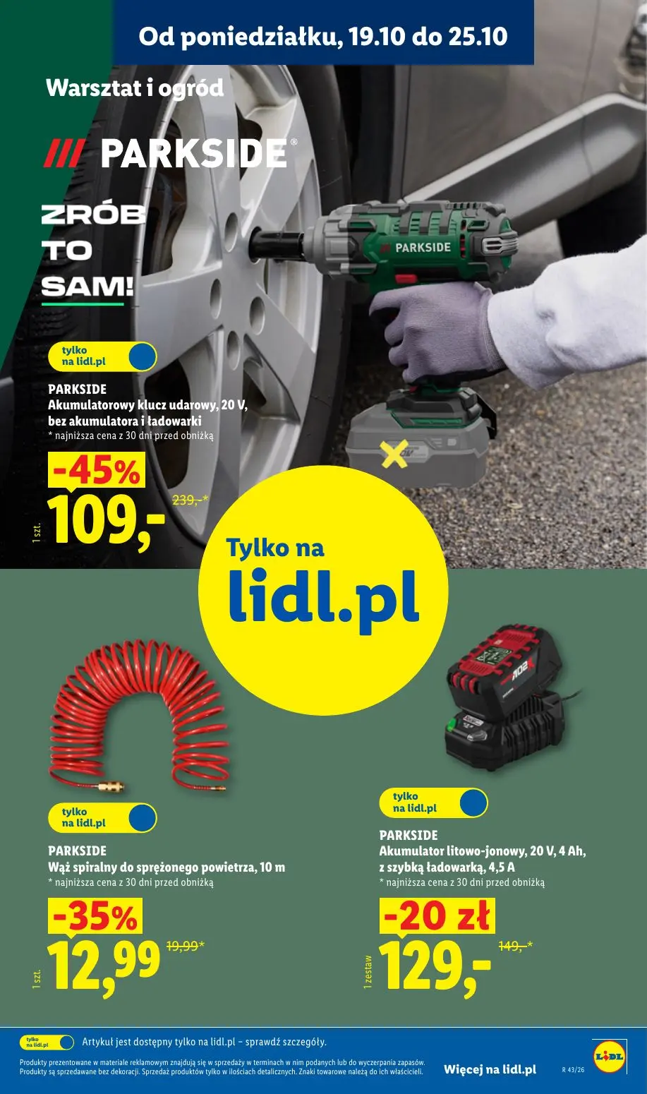 gazetka promocyjna LIDL Od poniedziałku - Strona 21