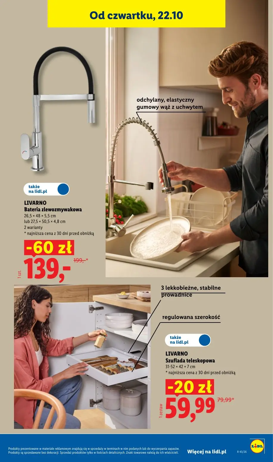 gazetka promocyjna LIDL Od poniedziałku - Strona 43