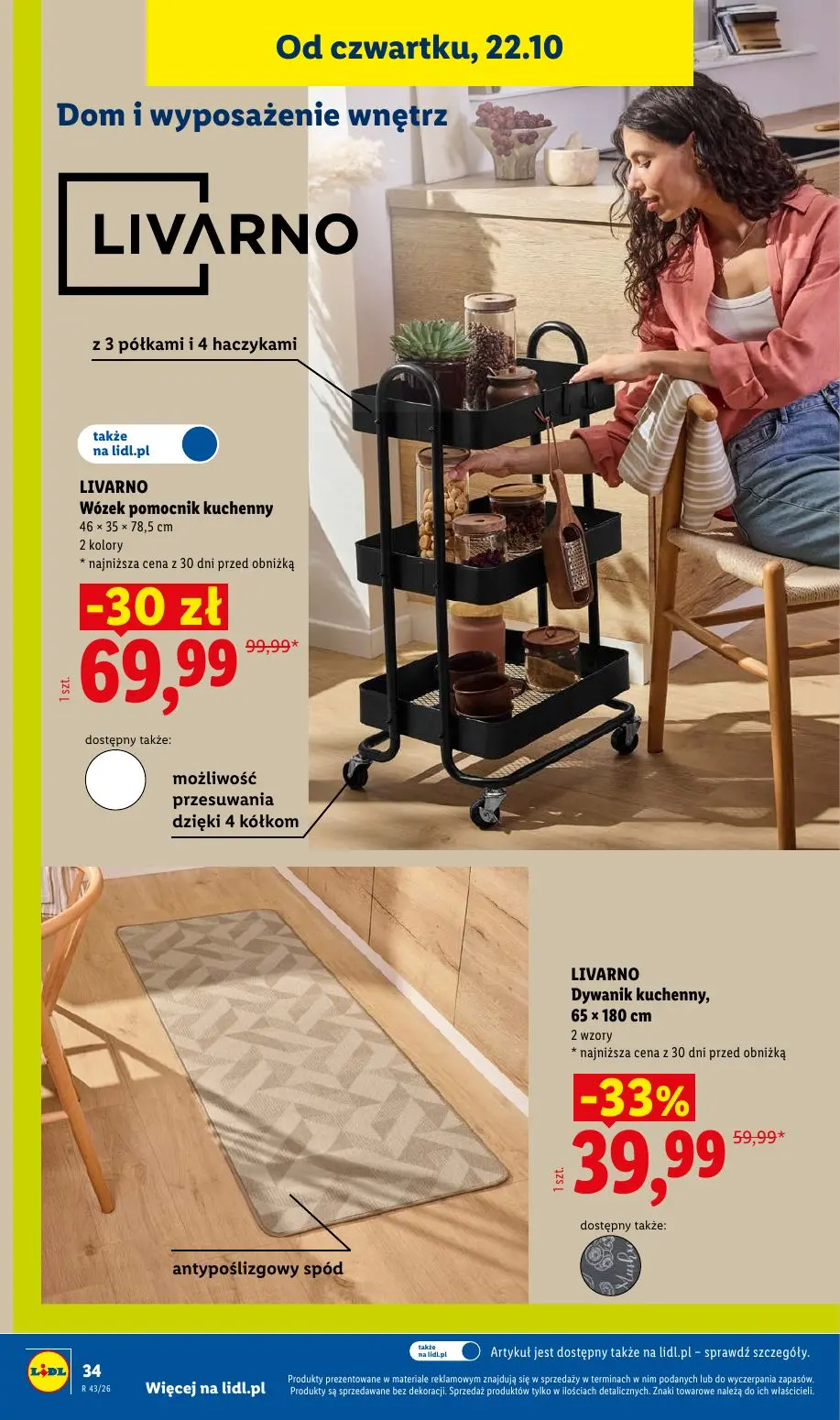 gazetka promocyjna LIDL Od poniedziałku - Strona 44