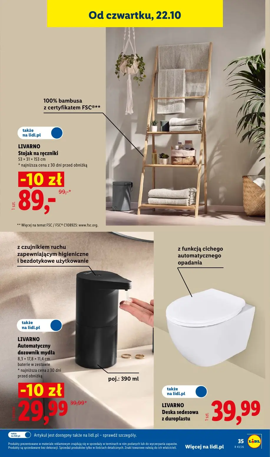 gazetka promocyjna LIDL Od poniedziałku - Strona 45