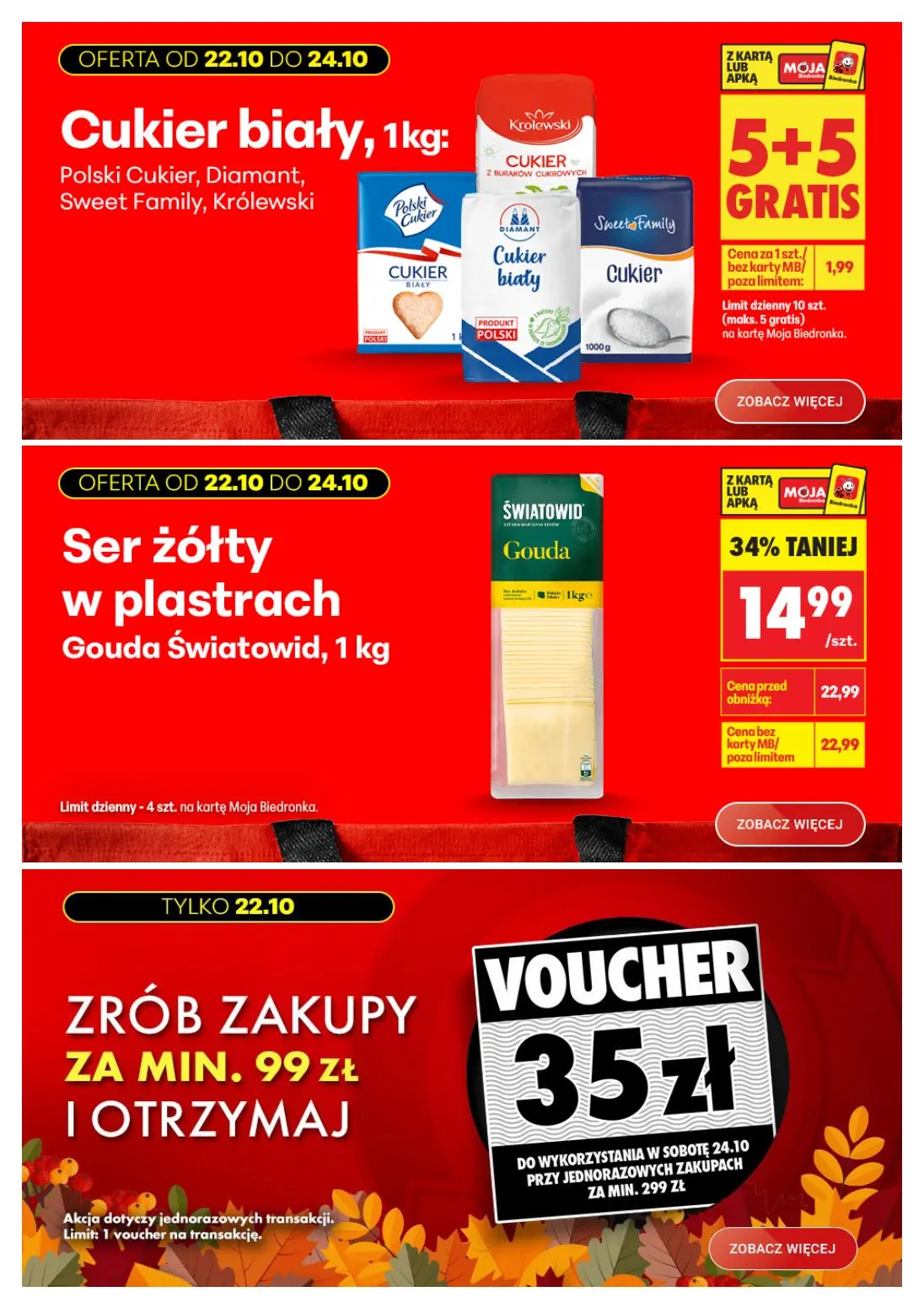 gazetka promocyjna Biedronka Biedronkowe oszczędności - Strona 3