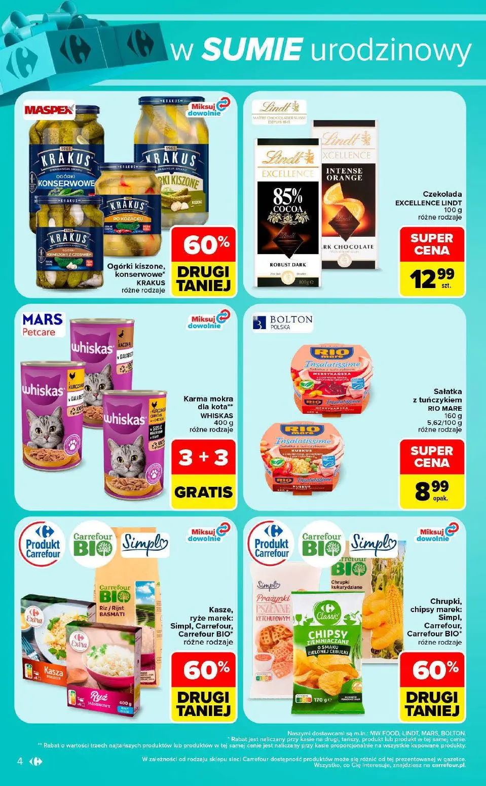 gazetka promocyjna Carrefour Weekend okazji - Strona 4