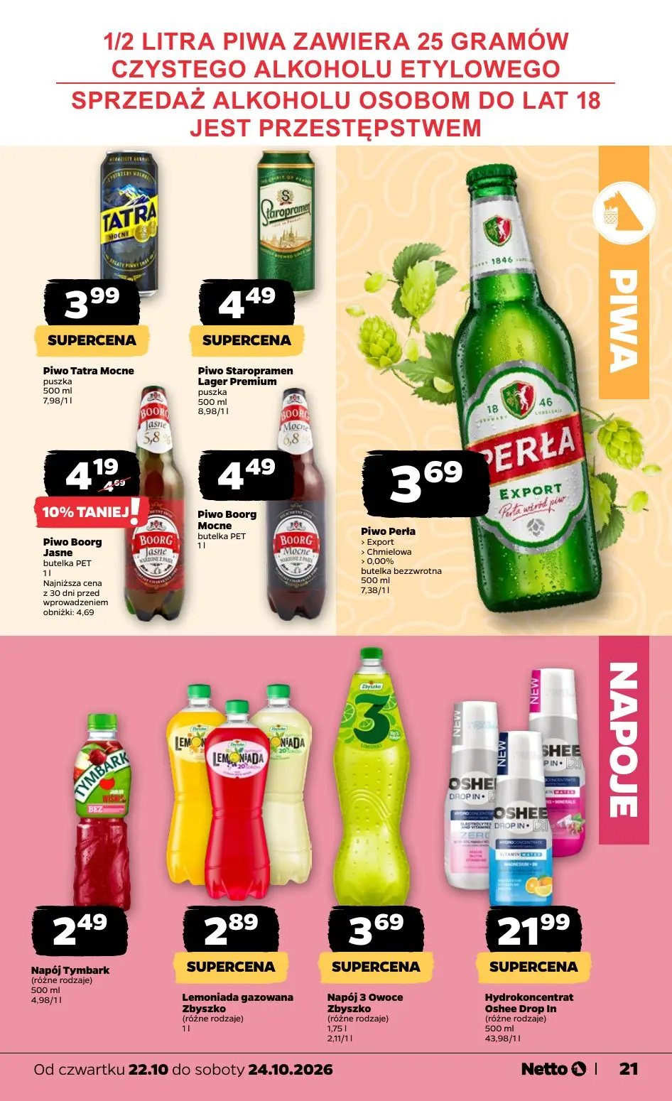 gazetka promocyjna NETTO Gazetka spożywcza - Strona 21