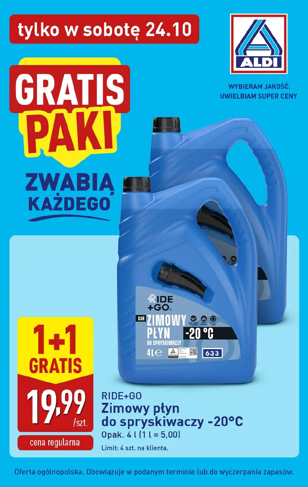 gazetka promocyjna ALDI Tylko w SOBOTĘ - Strona 4
