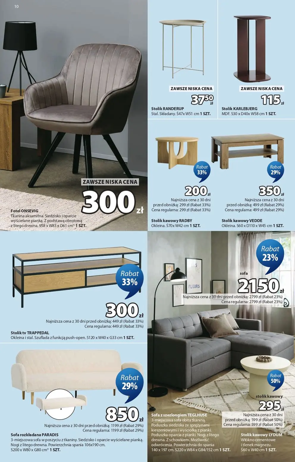gazetka promocyjna JYSK Świetna oferta dla domu - Strona 10